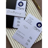 Siyah Kuşaklı Sünnet Davetiyesi