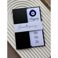 Siyah Kuşaklı Sünnet Davetiyesi