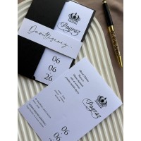 Siyah Kuşaklı Sünnet Davetiyesi